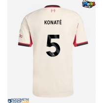 Moški Nogometni dresi Liverpool Ibrahima Konate #5 Gostujoči 2025-26 Kratek Rokav